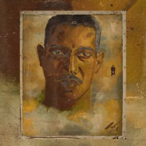 Self-portrait by Dorival Caymmi 1944