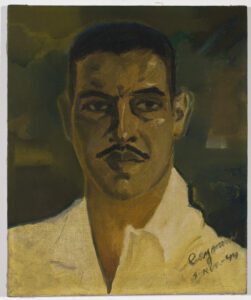 Self-portrait by Dorival Caymmi 1944