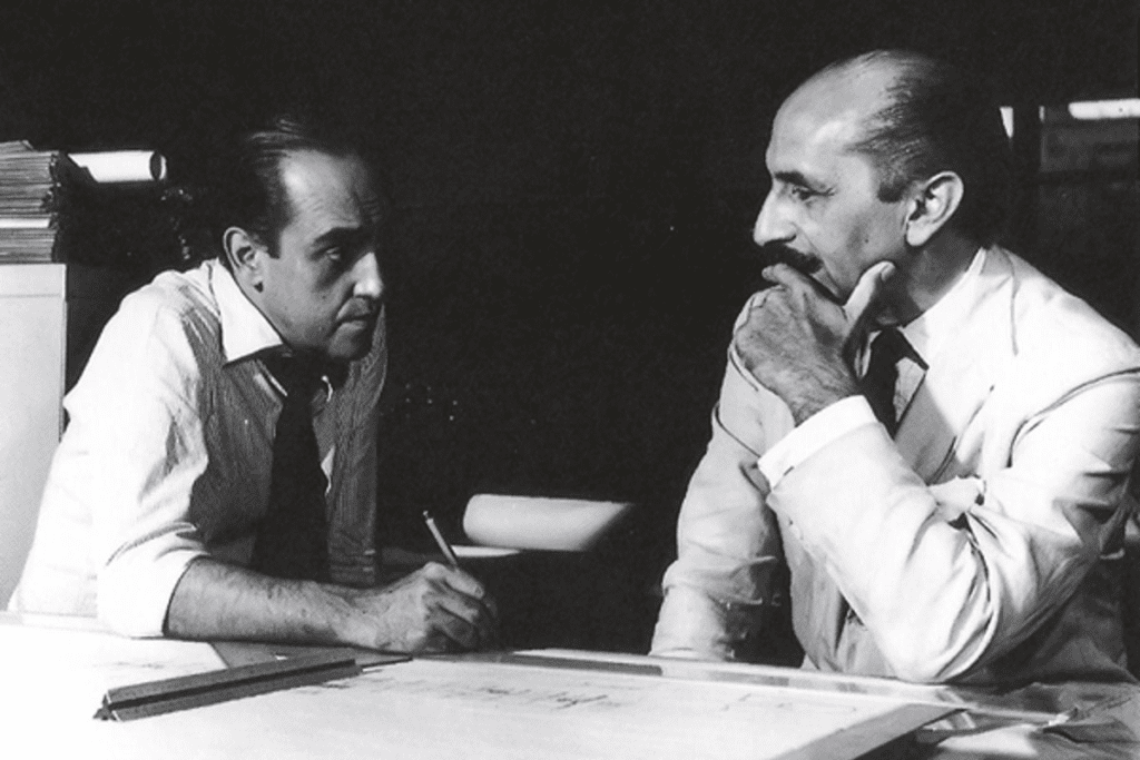 Lucio Costa and Oscar Niemeyer