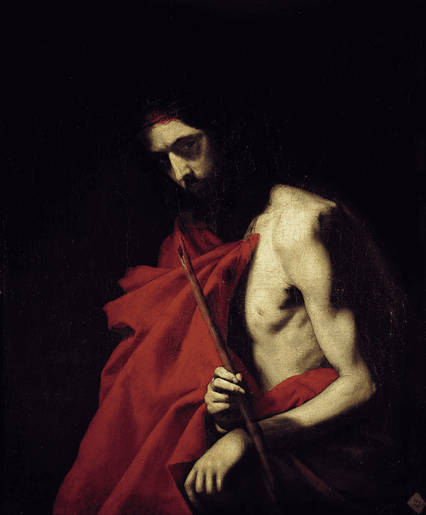 Painting Ecce Homo, Jusepe de Ribera (1620)
