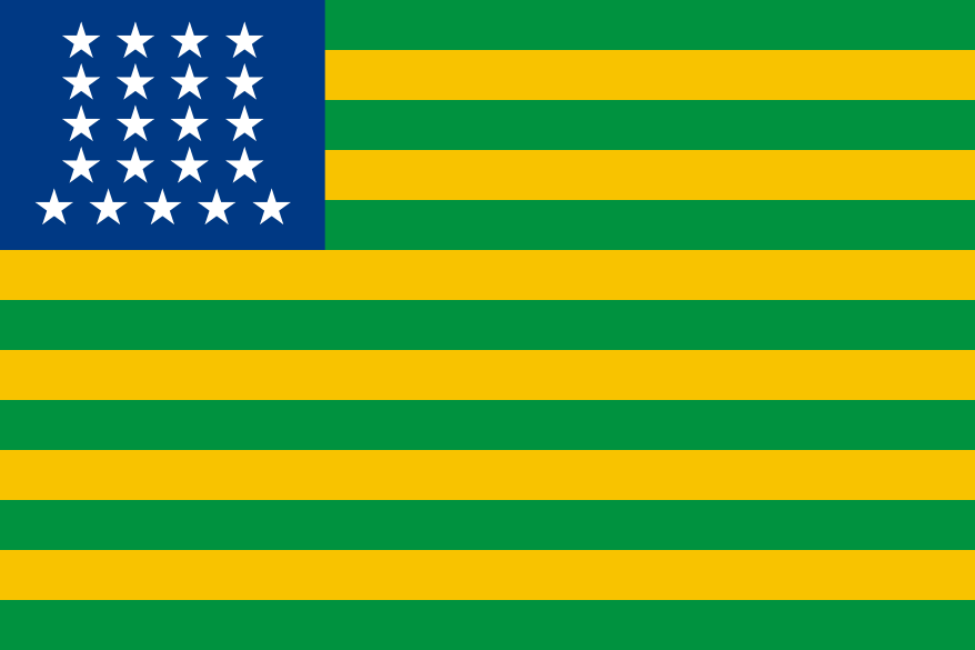 Brazil flag Ruy Barbosa