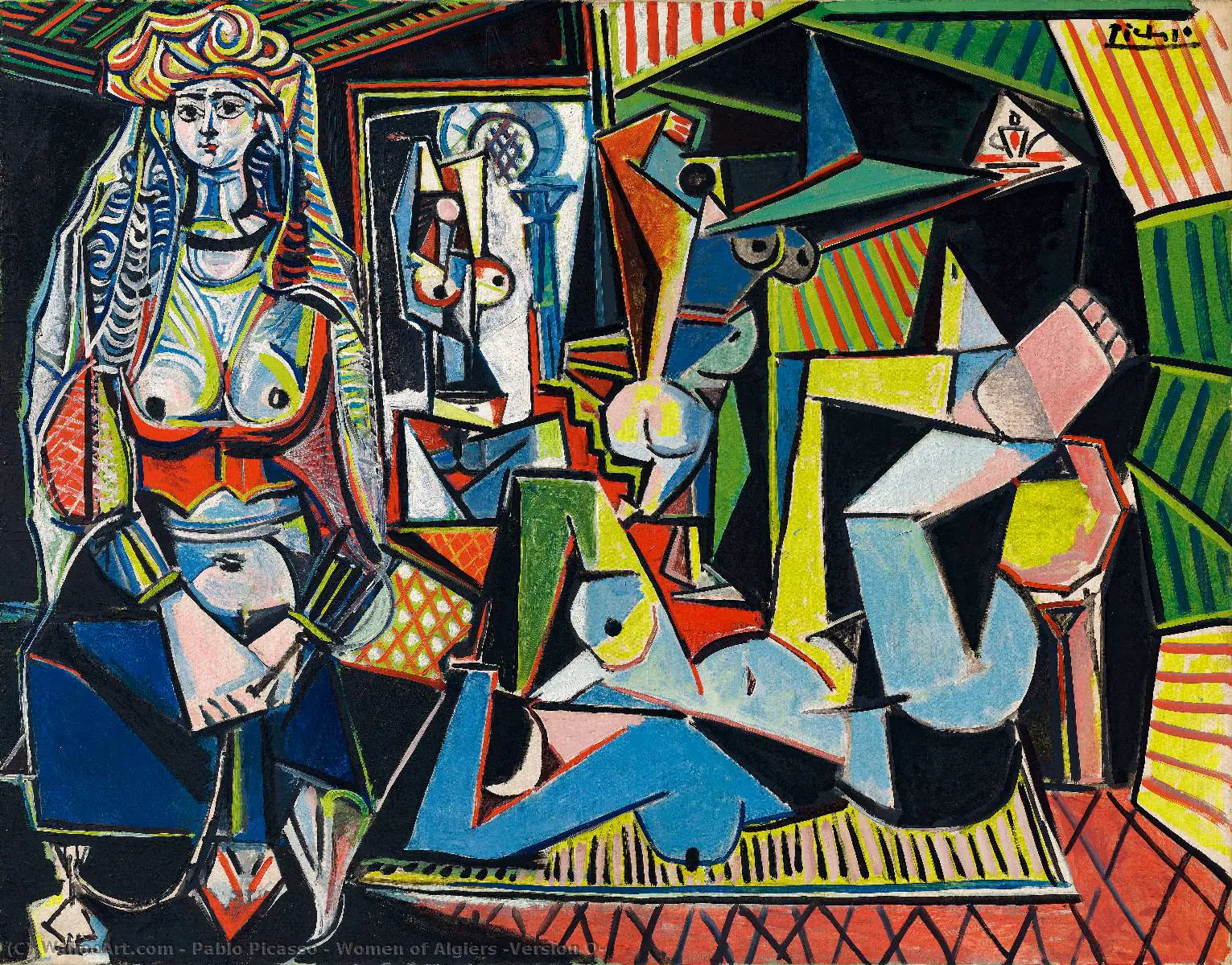 Pablo-Picasso-Women-of-Algiers-Version-O-